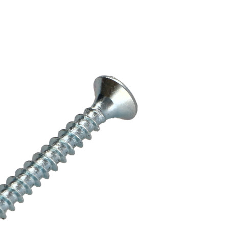 1 x Spanplattenschrauben Senkkopfschraube Pozi N°1 3x45 Gesamtgewinde Verzinkt Mikroschrauben