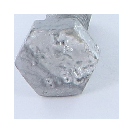 1 x Metallschrauben Sechskantkopf M12x35 Klasse 8.8 Hohe Korrosionsbeständigkeit Stahl feuerverzinkt ISO FIT