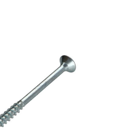 1 x Spanplattenschrauben Senkkopfschraube Pozi N°3 6X130 Teilgewinde Verzinkt