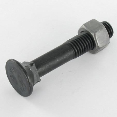 1 x Pflugschraube Vierkant Senkkopf M12x30 Klasse 12.9 Rohstahl