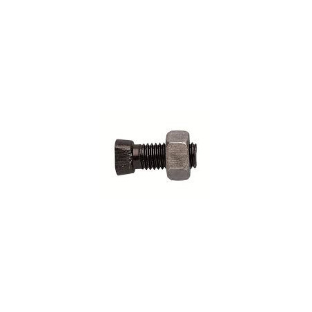 1 x Kopfschraube (mit Mutter) TC2M 1/2 x 40 13 FÄDEN/ZOLL Klasse 12.9 Rohstahl