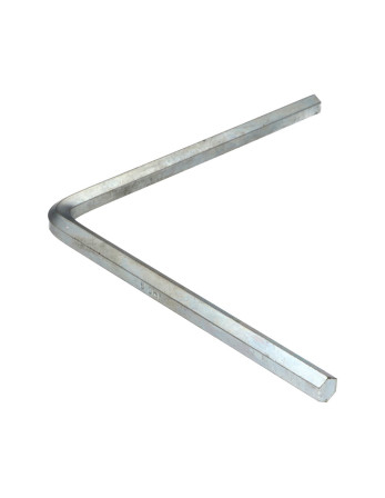 1 x Sechskant-Allen-Schlüssel 106x106 Verzinkt