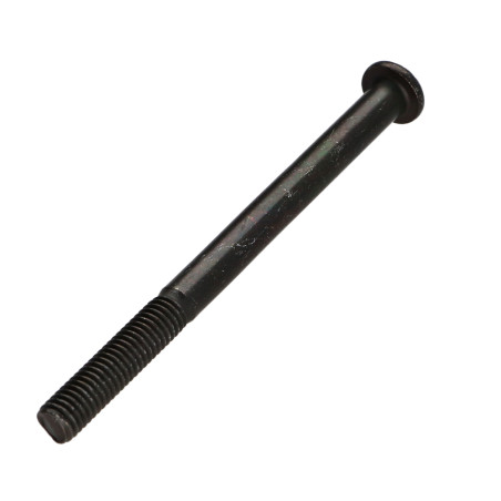 1 x Metallschrauben Flachrundschraube mit Innensechskant M6X80 Teilgewinde Klasse 10.9 Schraubenschlüssel 4 Stahl schwarz