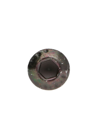 1 x Metallschrauben Flachrundschraube mit...