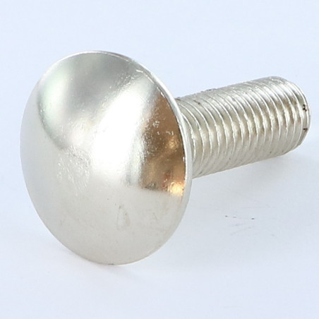 1 x Schlossschraube M12x45 Gesamtgewinde Nickelstahl