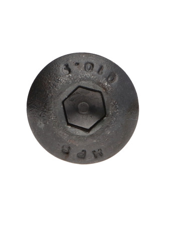 1 x Metallschrauben Flachrundschraube mit...