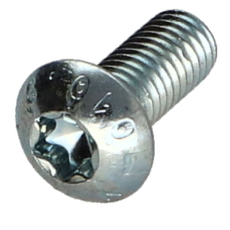 1 x Metallschrauben Flachkopf T20 M4X20 Klasse 10.9 Verzinkt
