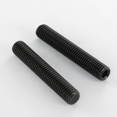 1 x Metallschrauben Madenschraube Schraubenschlüssel 2.5 M5X5 Flache Spitze Rohstahl