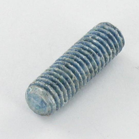 1 x Metallschrauben Madenschraube Schraubenschlüssel 3 M6x12 Flache Spitze Verzinkt + Schraubensicherung