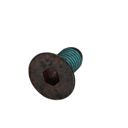 1 x Metallschrauben Innensechskant mit flachem Kopf M12x25 Gesamtgewinde Klasse 10.9 Schraubenschlüssel 8 rostiger Stahl