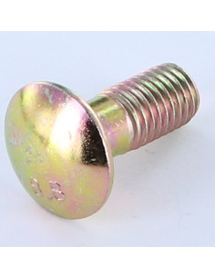 Schlossschraube M12x50 Niedrig Klasse 8.8 Verzinkt 200...
