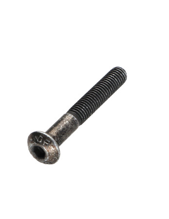 1 x Metallschrauben Flachrundschraube mit...