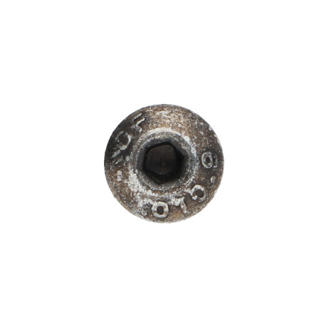 1 x Metallschrauben Flachrundschraube mit Innensechskant M5x45 Teilgewinde Klasse 10.9 Schraubenschlüssel 3 Stahl schwarz