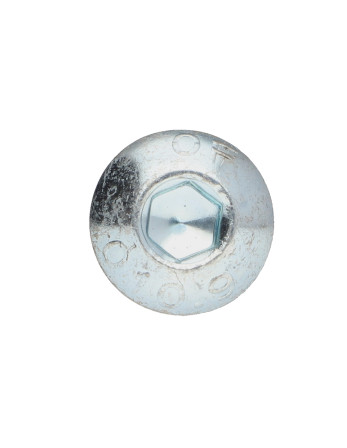 1 x Metallschrauben Flachrundschraube mit...