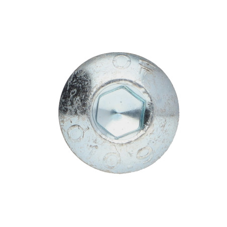 1 x Metallschrauben Flachrundschraube mit Innensechskant M8X40 Mit Gewinde 32 Klasse 10.9 Schraubenschlüssel 5 Verzinkt