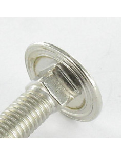 Schlossschraube M5x25 Gesamtgewinde Nickelstahl 2