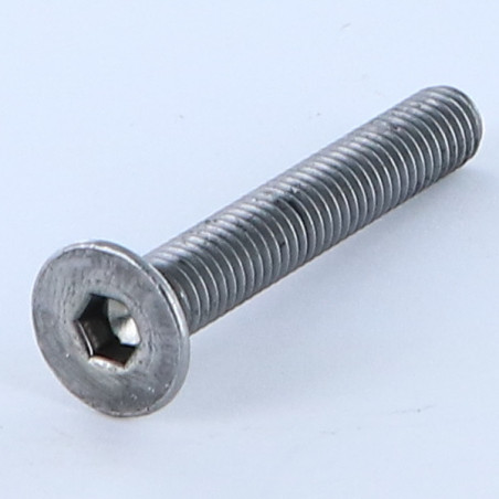 1 x Metallschrauben Innensechskant mit flachem Kopf M6X40 Mit Gewinde 40 Schraubenschlüssel 4 Rohstahl