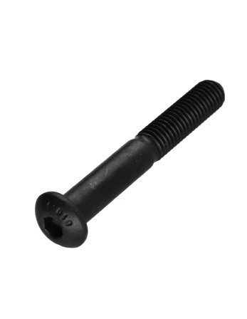 1 x Metallschrauben Flachrundschraube mit...
