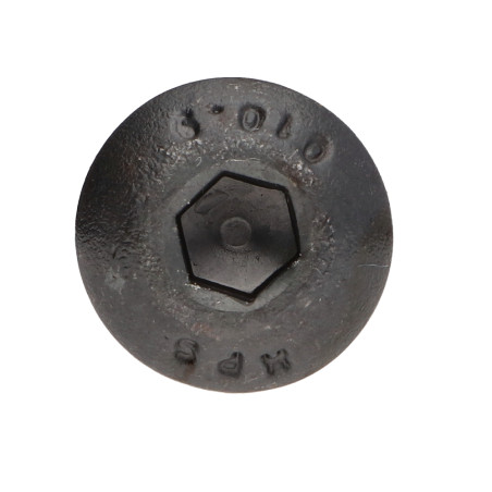 1 x Metallschrauben Flachrundschraube mit Innensechskant M6X80 Teilgewinde Klasse 10.9 Schraubenschlüssel 4 Rohstahl