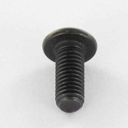 1 x Metallschrauben Flachrundschraube mit Innensechskant M10x16 Gesamtgewinde Klasse 10.9 Schraubenschlüssel 6 Rohstahl