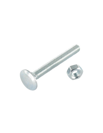 1 x Kopfschraube (mit Mutter) Schlossschraube...