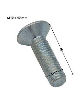 1 x Metallschrauben Innensechskant mit flachem...