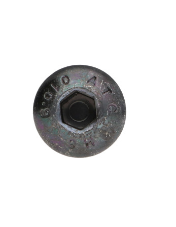 1 x Metallschrauben Flachrundschraube mit...