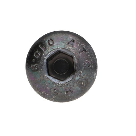 1 x Metallschrauben Flachrundschraube mit Innensechskant M8X40 Mit Gewinde 32 Klasse 10.9 Schraubenschlüssel 5 Rohstahl