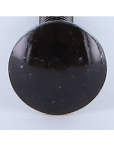 Schlossschraube M8X30 Gesamtgewinde Stahl schwarz verzinkt 2