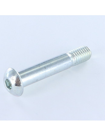 1 x Metallschrauben Flachrundschraube mit...