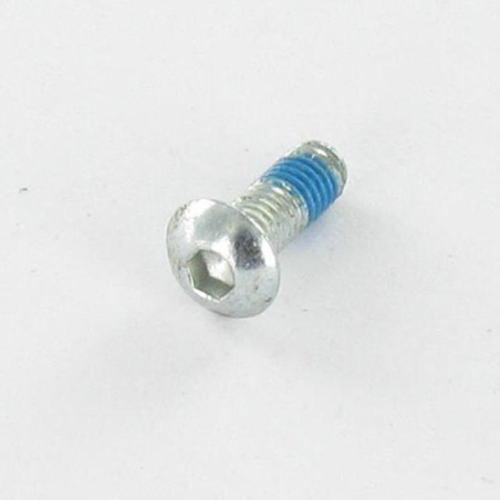1 x Metallschrauben Flachrundschraube mit Innensechskant M6x16 Gesamtgewinde Klasse 10.9 Schraubenschlüssel 4 HC4