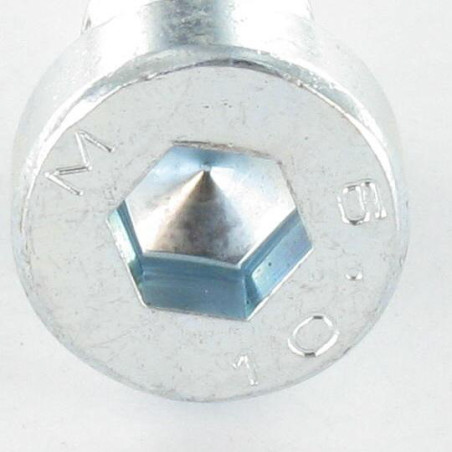 1 x Metallschrauben Innensechskantschraube Niedriger Kopf M10x20 Gesamtgewinde Schraubenschlüssel 7 Klasse 8.8 Verzinkt
