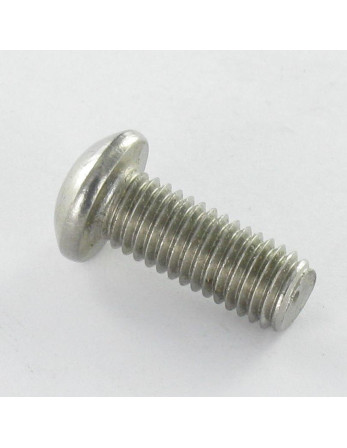 1 x Metallschrauben Flachrundschraube mit...