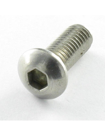 1 x Metallschrauben Flachrundschraube mit...