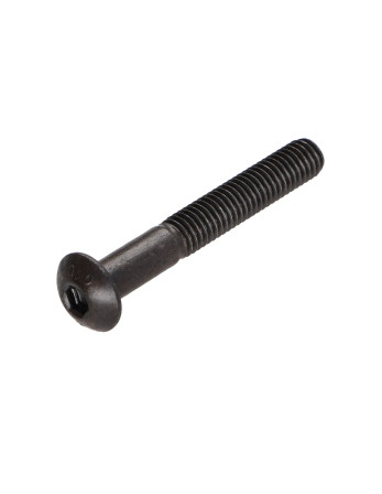 1 x Metallschrauben Flachrundschraube mit...