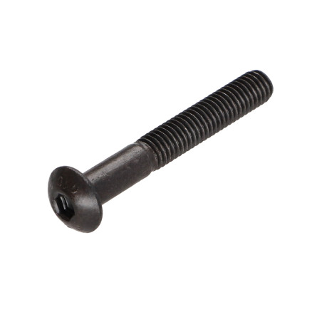1 x Metallschrauben Flachrundschraube mit Innensechskant M5x45 Teilgewinde Klasse 10.9 Schraubenschlüssel 3 Rohstahl
