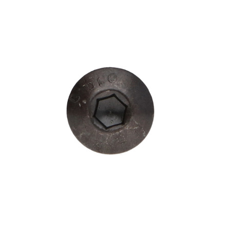1 x Metallschrauben Flachrundschraube mit Innensechskant M5x45 Teilgewinde Klasse 10.9 Schraubenschlüssel 3 Rohstahl