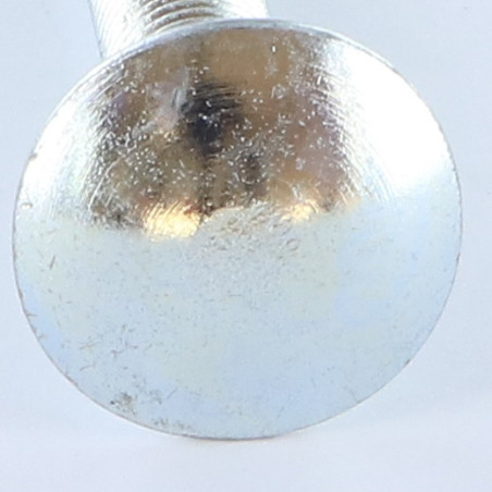 1 x Schlossschraube M10x35 Gesamtgewinde Verzinkt