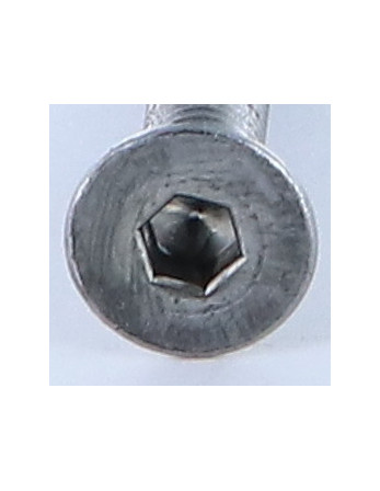 1 x Metallschrauben Innensechskant mit flachem...