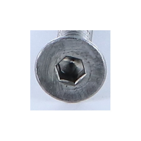 1 x Metallschrauben Innensechskant mit flachem Kopf M6X60 Mit Gewinde 60 Schraubenschlüssel 4 Rohstahl