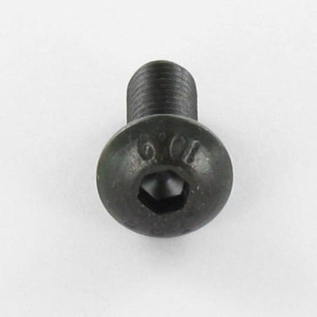 1 x Metallschrauben Flachrundschraube mit Innensechskant M6X40 Gesamtgewinde Klasse 10.9 Schraubenschlüssel 4 Rohstahl
