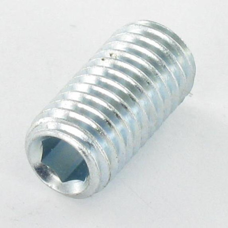 1 x Metallschrauben Madenschraube Schraubenschlüssel 3 M6x20 Flache Spitze Verzinkt