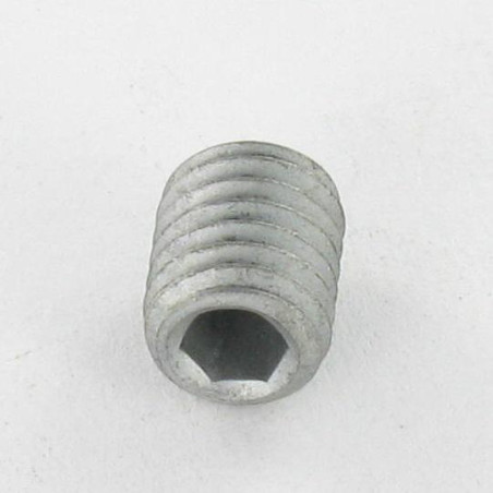 1 x Metallschrauben Madenschraube Schraubenschlüssel 4 M8x10 Gewindestift mit Ringscheibe Rohstahl GEOMET 500 A