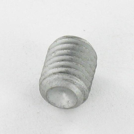 1 x Metallschrauben Madenschraube Schraubenschlüssel 4 M8x10 Gewindestift mit Ringscheibe Rohstahl GEOMET 500 A