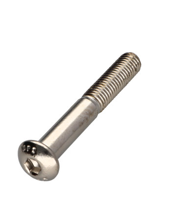 1 x Metallschrauben Flachrundschraube mit...
