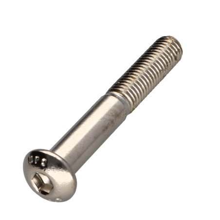1 x Metallschrauben Flachrundschraube mit Innensechskant M12x70 Teilgewinde Klasse 10.9 Schraubenschlüssel 8 Nickel