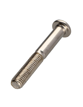 1 x Metallschrauben Flachrundschraube mit...