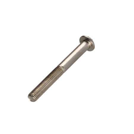 1 x Metallschrauben Flachrundschraube mit Innensechskant M5x45 Teilgewinde Klasse 10.9 Schraubenschlüssel 3 Nickelstahl