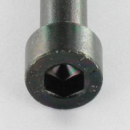 1 x Metallschrauben Innensechskantschraube M4X60 Mit Gewinde 20 Klasse 8.8 Schraubenschlüssel 3 Stahl schwarz verzinkt