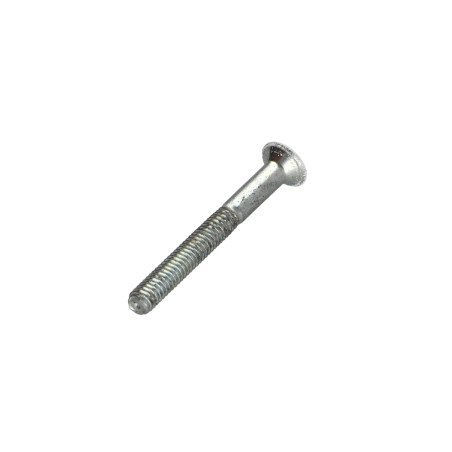 1 x Metallschrauben Innensechskant mit flachem Kopf Schraubenschlüssel 2.5 M4X35 Teilgewinde Klasse 10.9 Verzinkt RAL9016